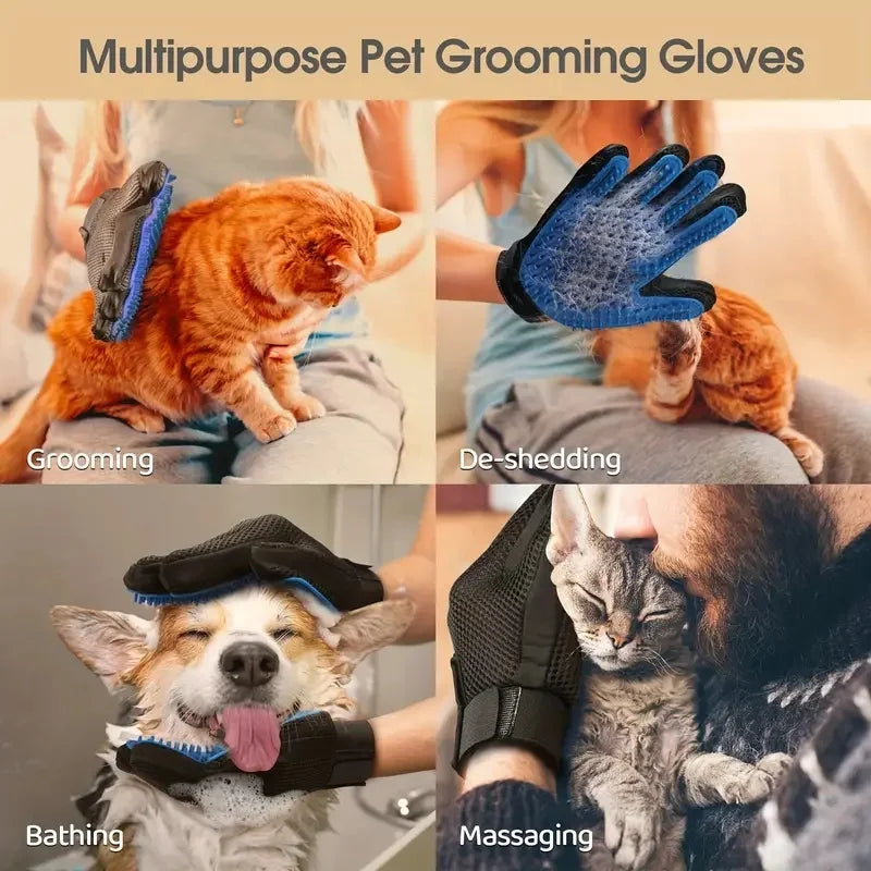 Gentle Grooming Glove Duo