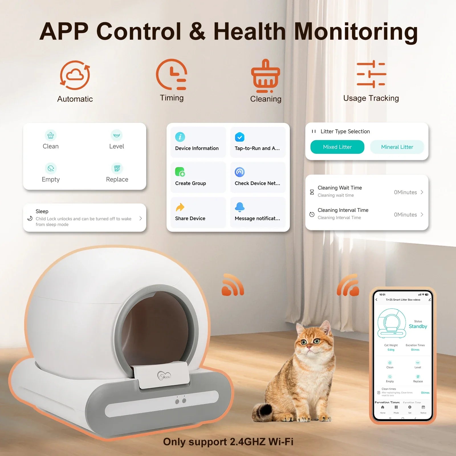 Smart Self Cleaning Litter Box Magic