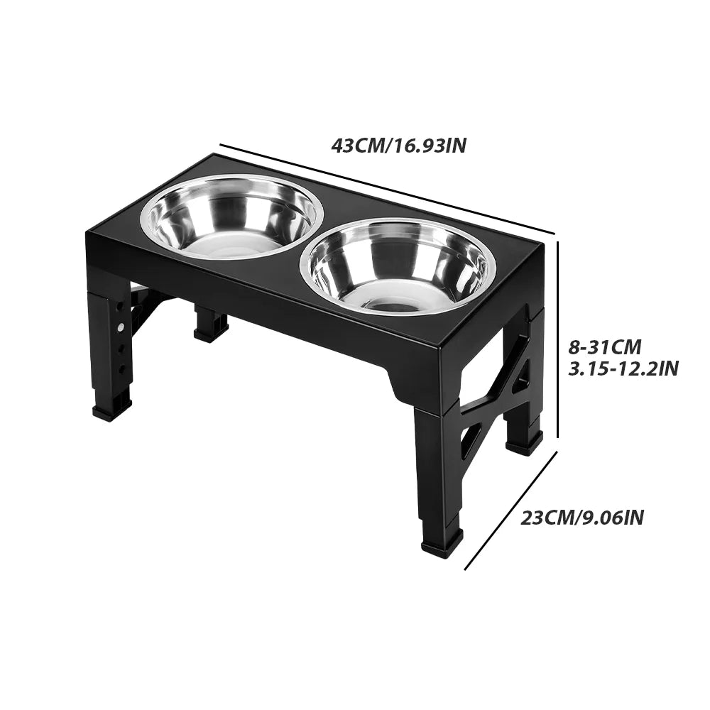 Adjustable Dog Feeding Station