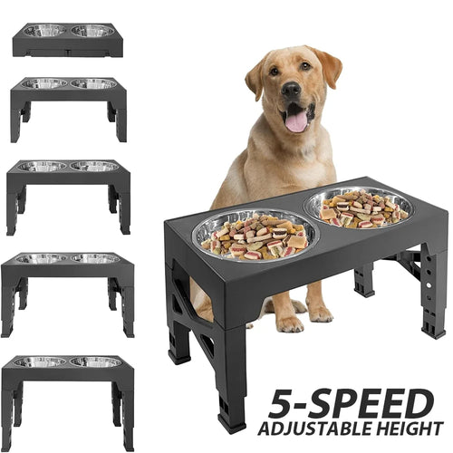 Adjustable Dog Feeding Station