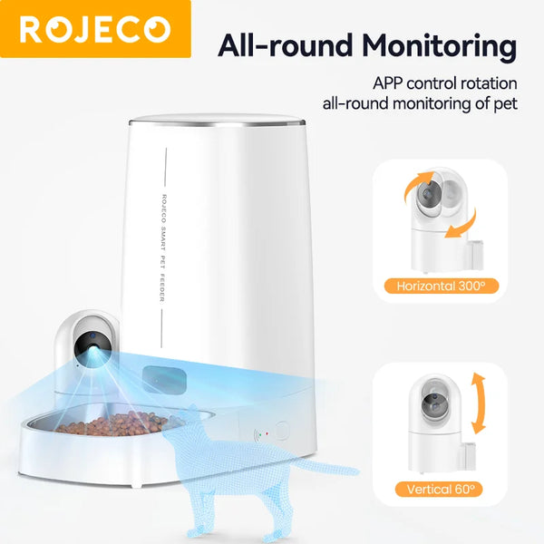 Smart Pet Feeder with Camera