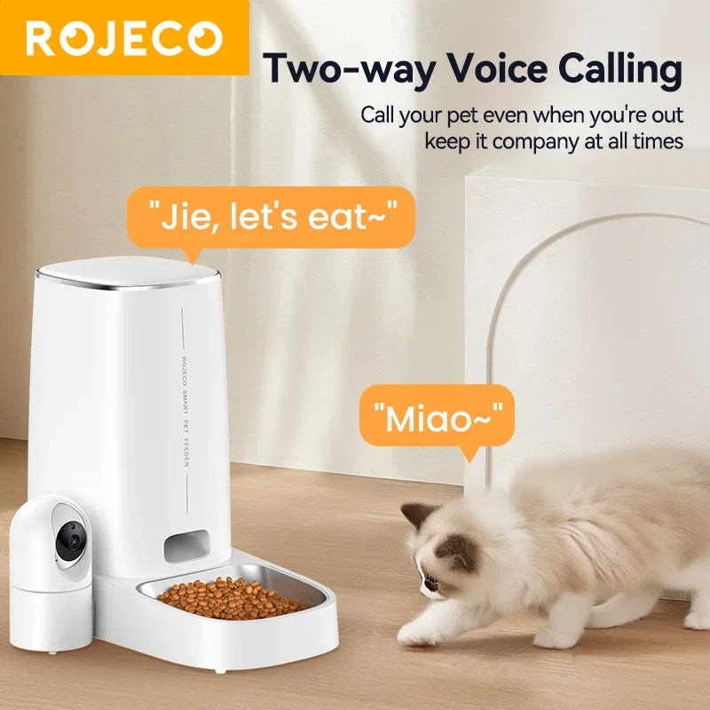 Smart Pet Feeder with Camera