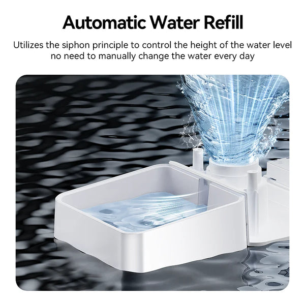 Smart Pet Feeder & Waterer Combo
