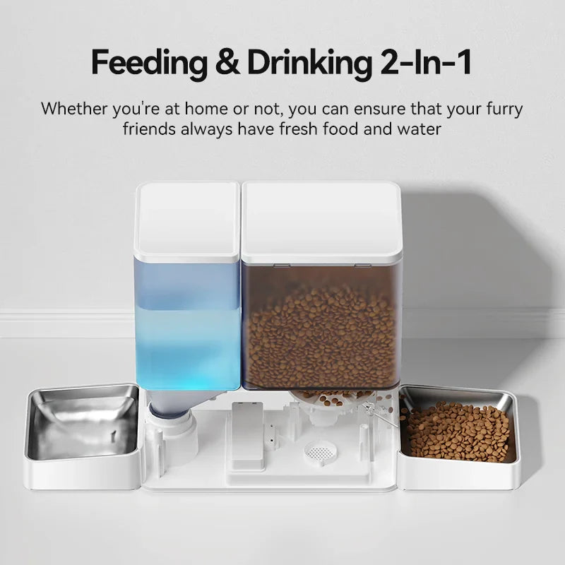 Smart Pet Feeder & Waterer Combo Rojeco