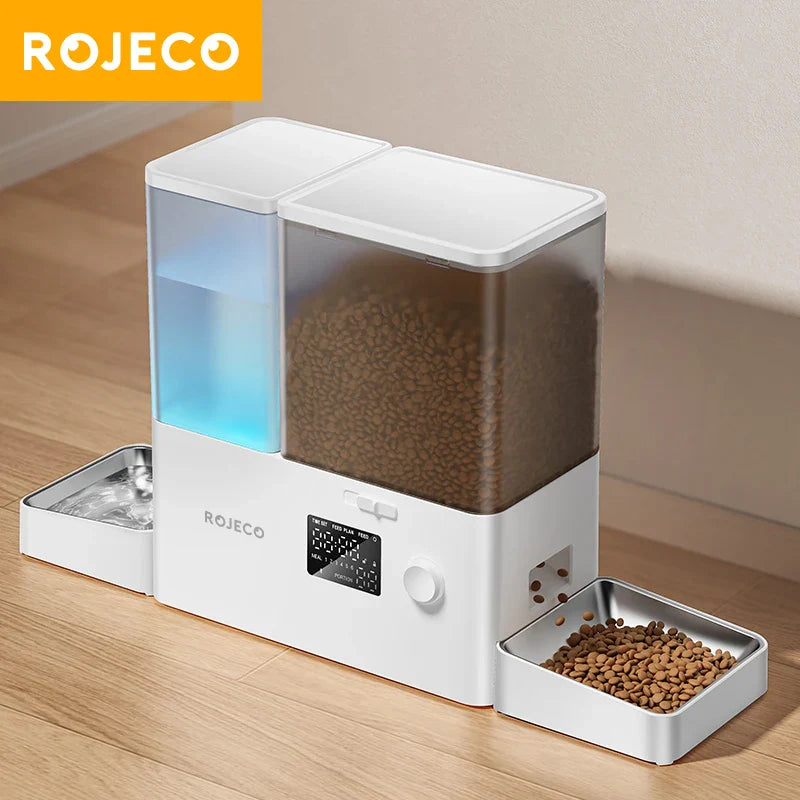 Smart Pet Feeder & Waterer Combo Rojeco