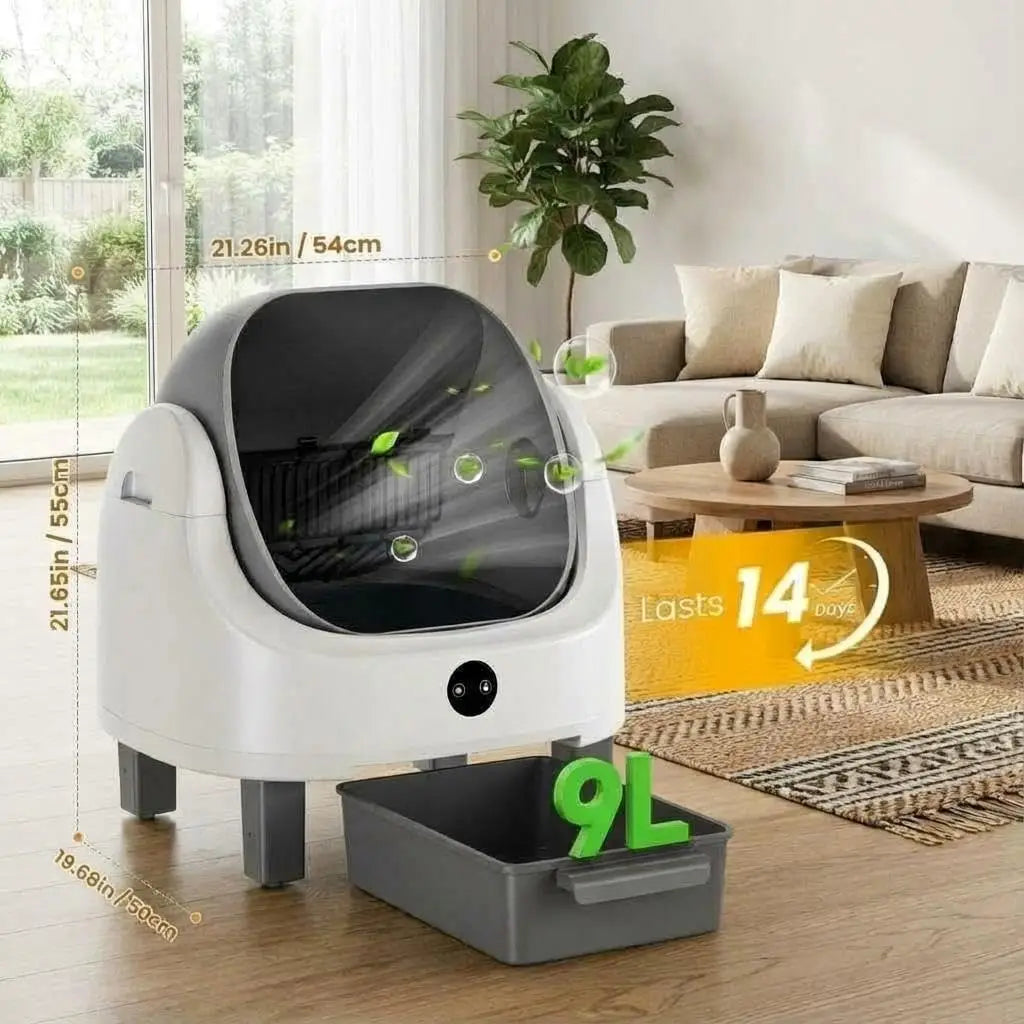 Smart Self Cleaning Cat Litter Box