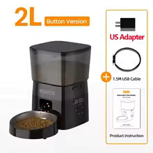 Rojeco Smart Pet Feeder with Buttons 2L