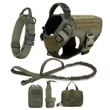 Tactical Big Dog Training Vest Set