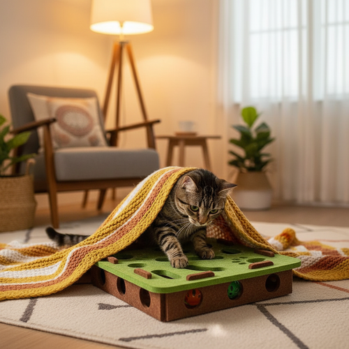 Cat Adventure Puzzle Box